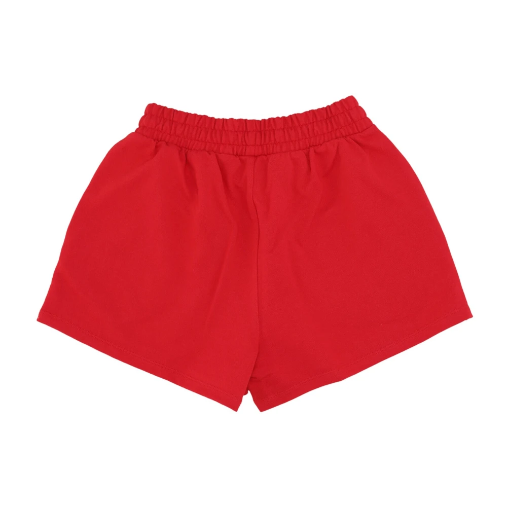 new era Chicago Bulls Logo Shorts Rood Zwart Red Dames