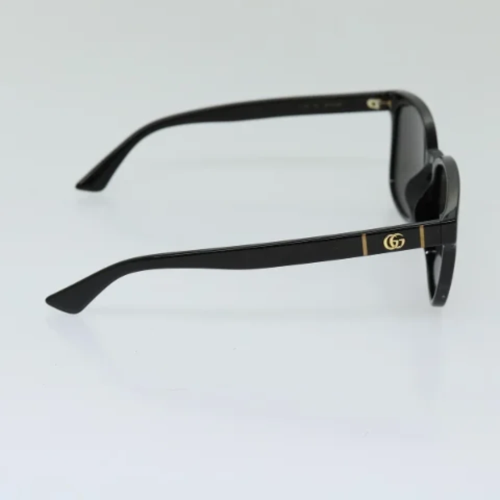 Gucci Vintage Pre-owned Plastic sunglasses Black Dames