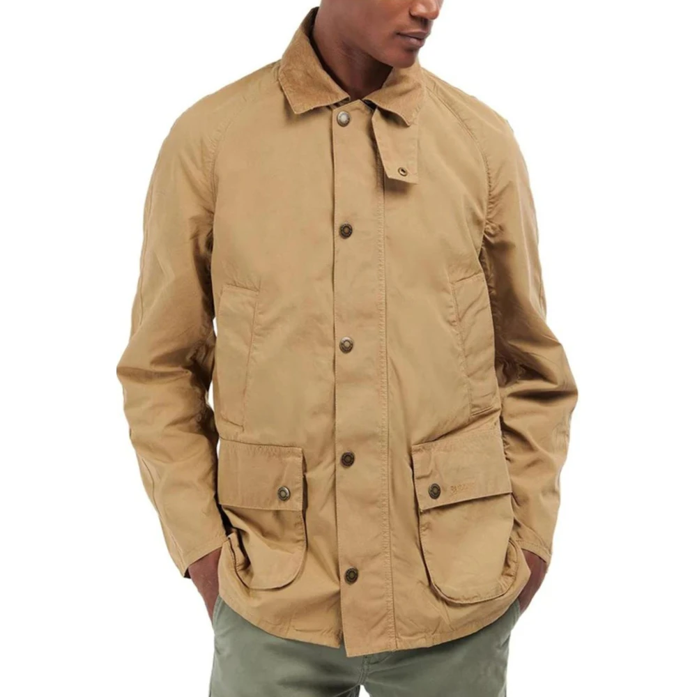 Barbour Klassieke Beige Jas voor Mannen Beige Heren