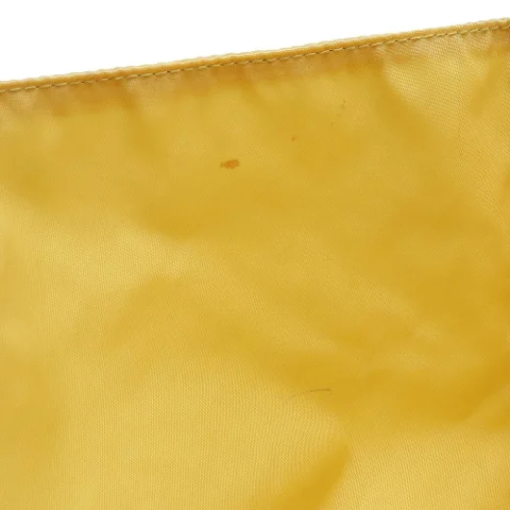 Bottega Veneta Vintage Pre-owned Fabric totes Yellow Dames