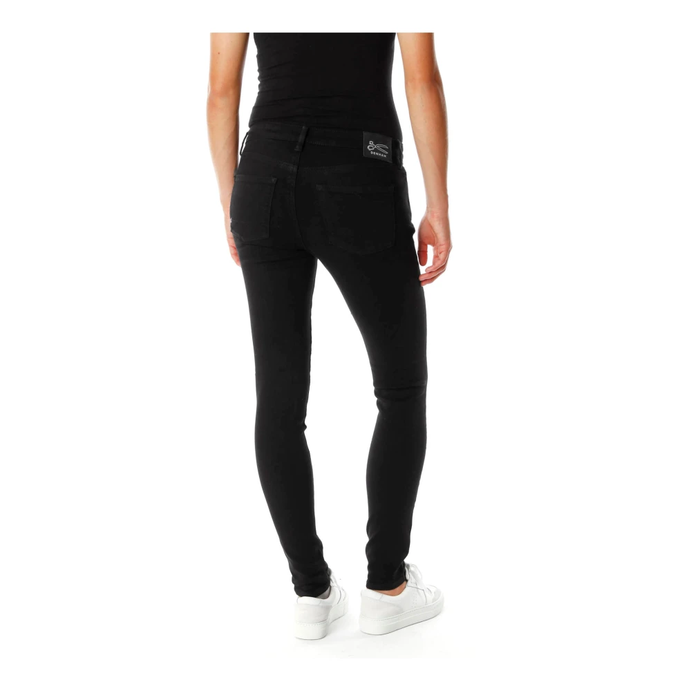 Denham Skinny Jeans Black Dames