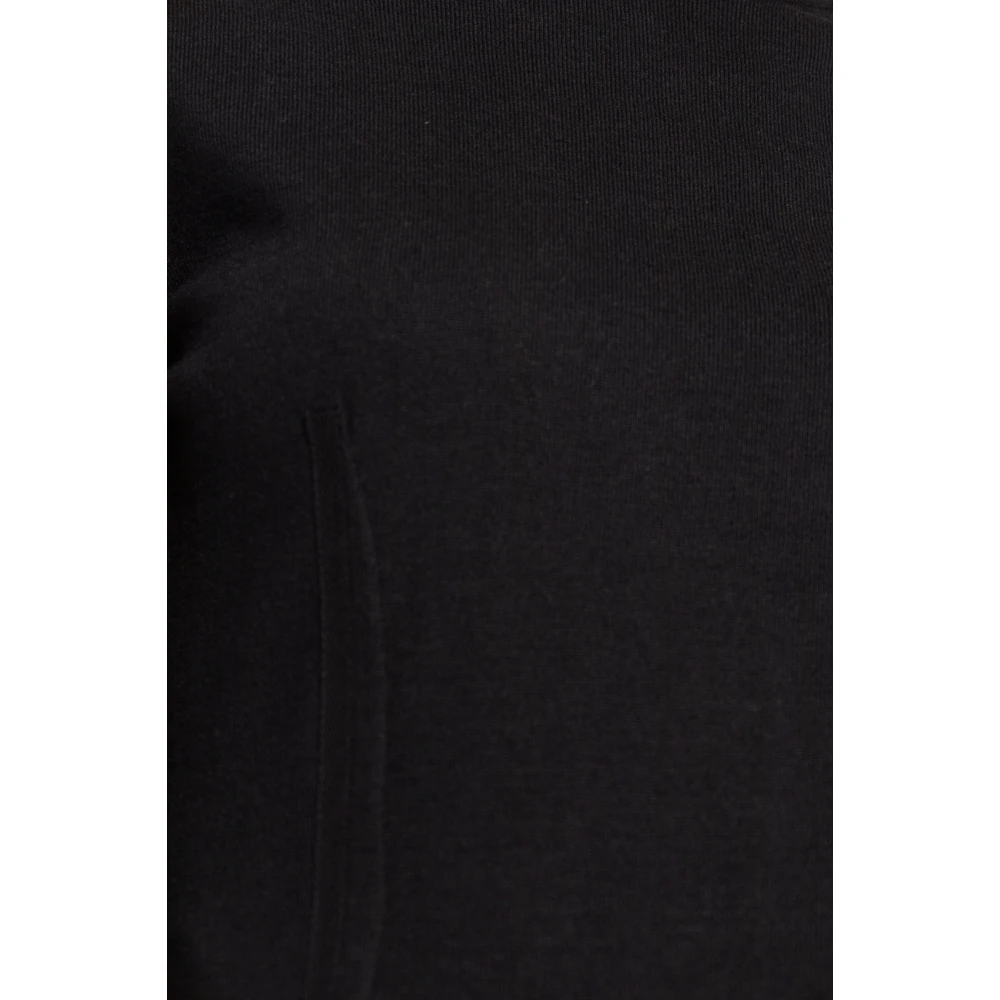 MM6 Maison Margiela Lange top met split Black Dames