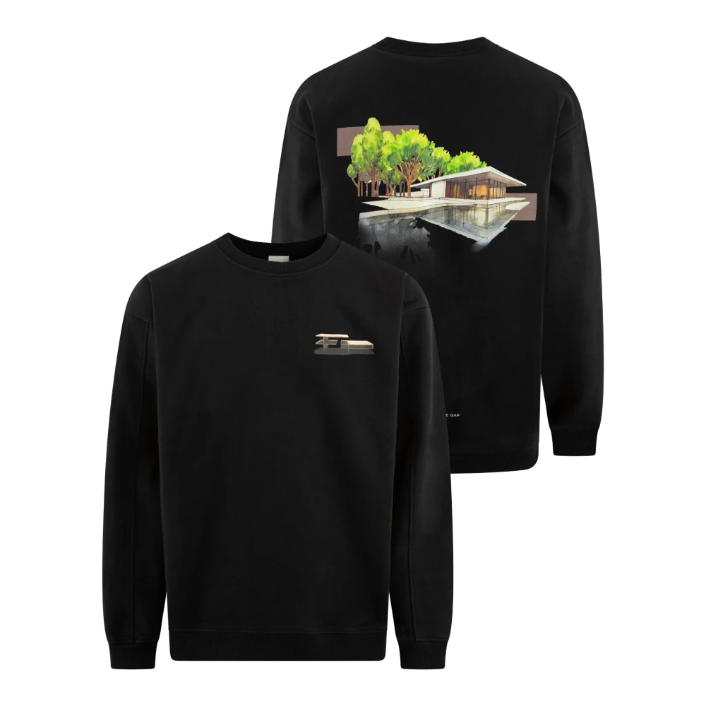 Filling Pieces Pavilion Sweatshirt Black Heren