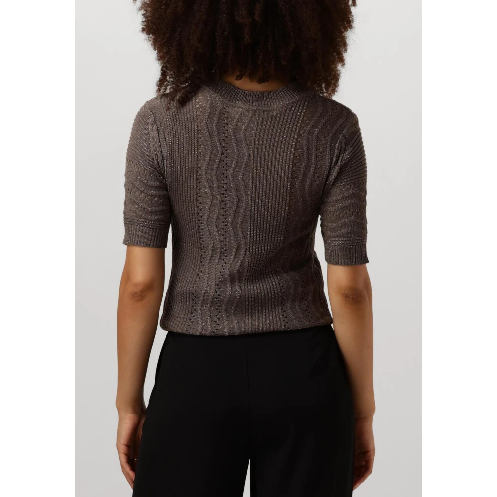 Object Groene Gebreide Pullover Top Green Dames