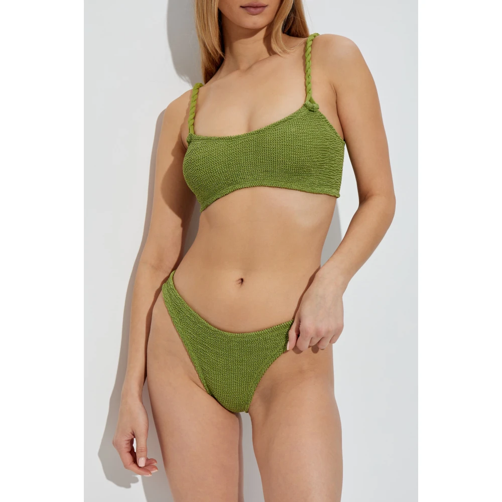 Hunza G Tweedelig badpak Phoebe Green Dames