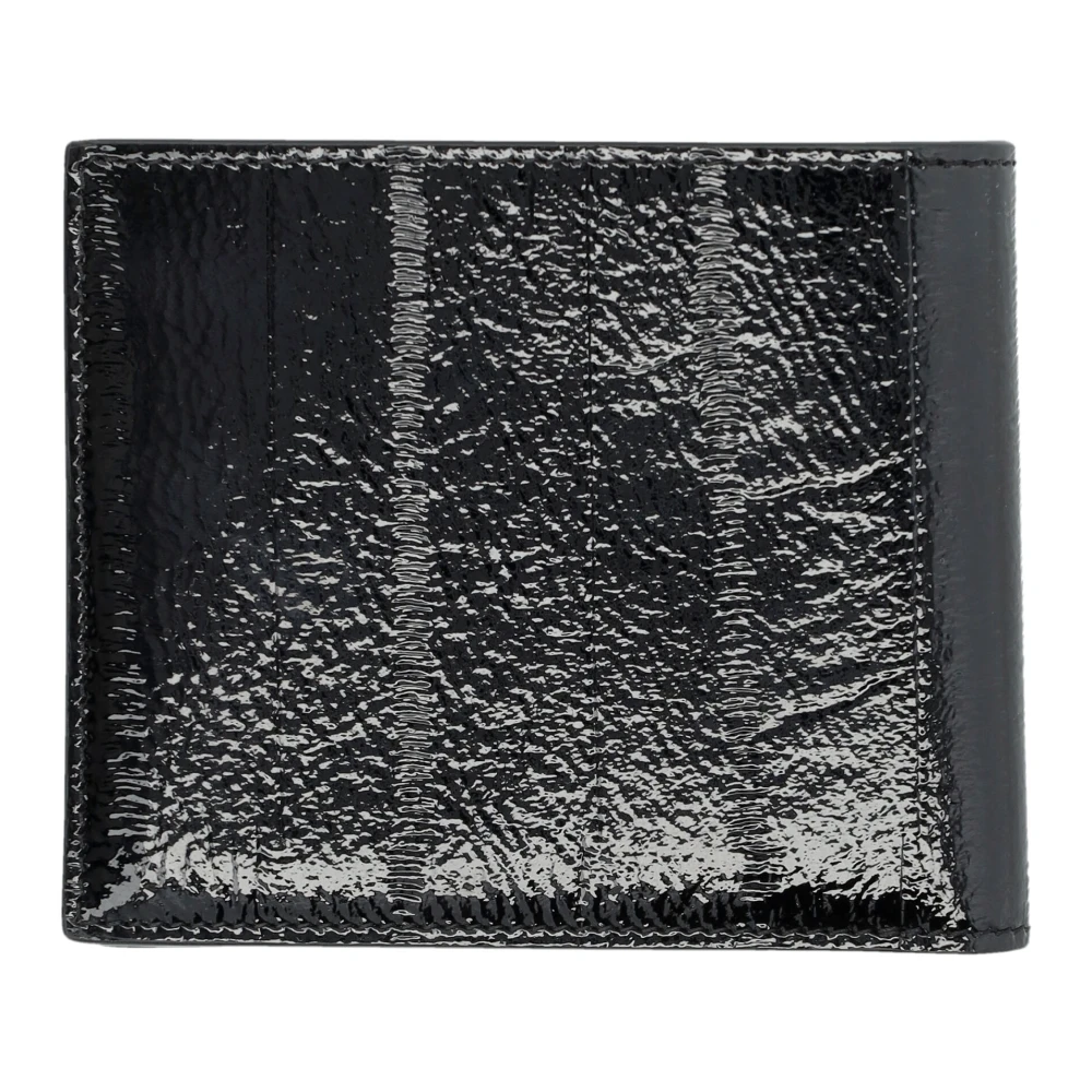Tom Ford Paling Print Leren Bifold Portemonnee Black Heren