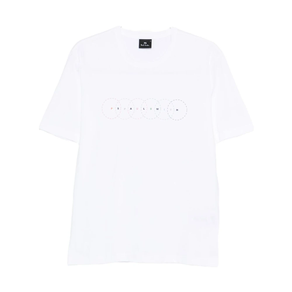 Ps By Paul Smith Men's White T-Shirts, Xl, Crew Neck T-Shirt