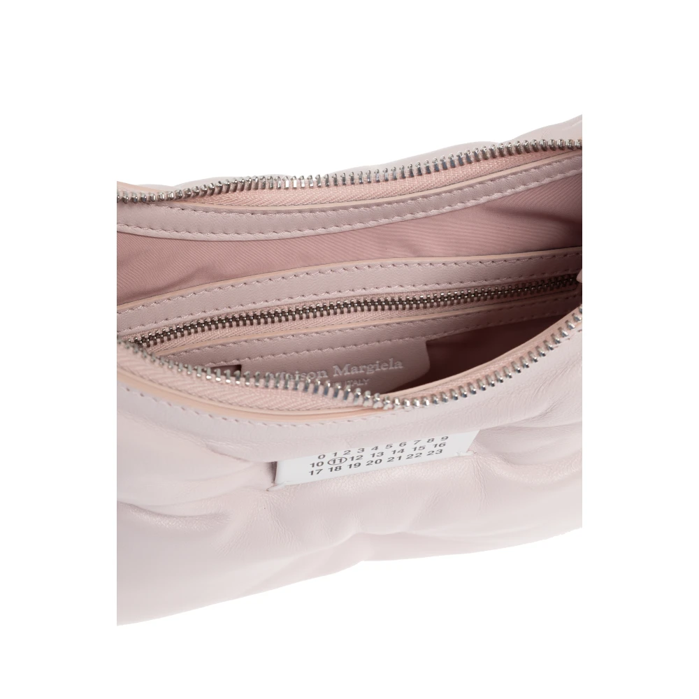 Maison Margiela Schoudertas Glam Slam Hobo Klein Pink Dames