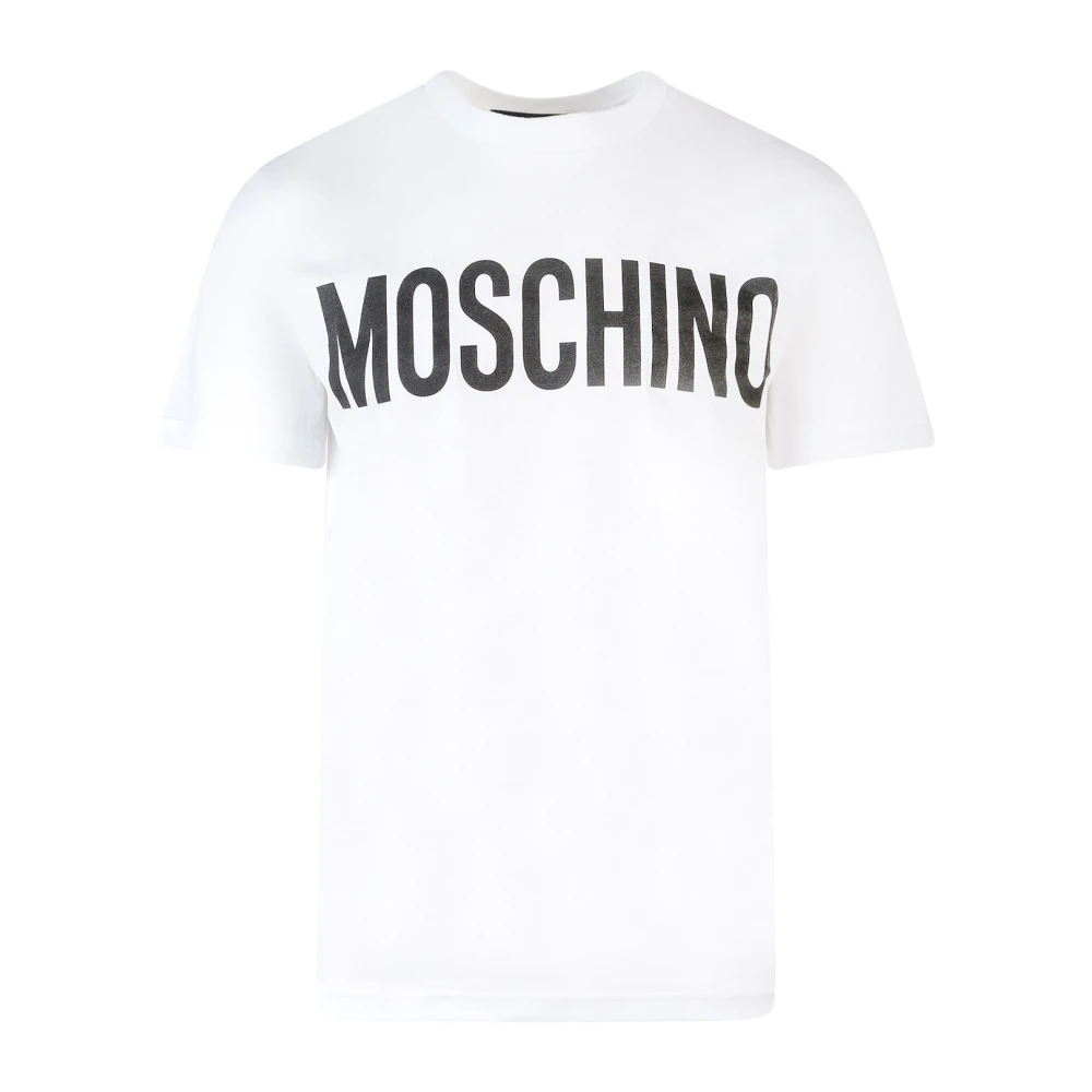 Moschino Stijlvolle T-shirts voor mannen en vrouwen White Heren