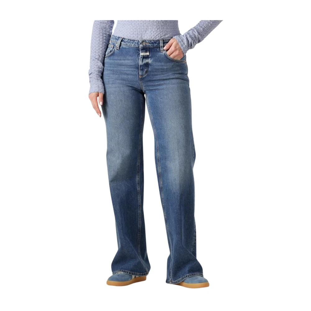 Closed Rechte Pijp Blauwe Jeans voor Dames Blue Dames