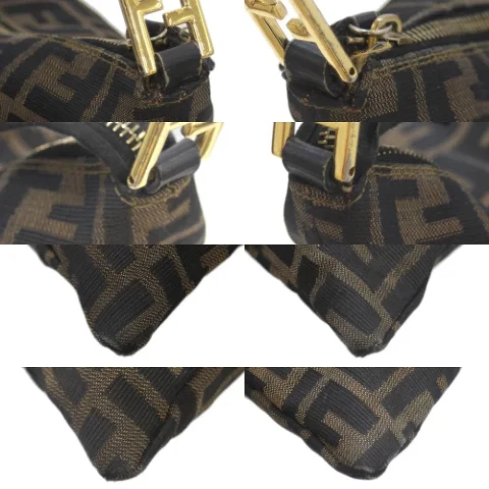 Fendi Vintage Pre-owned Fabric fendi-bags Brown Dames