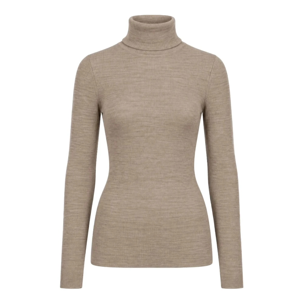 Max Mara , Damen, Strickwaren, Beige, S
