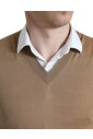 brown-wool-sleeveless-pullover-sweater
