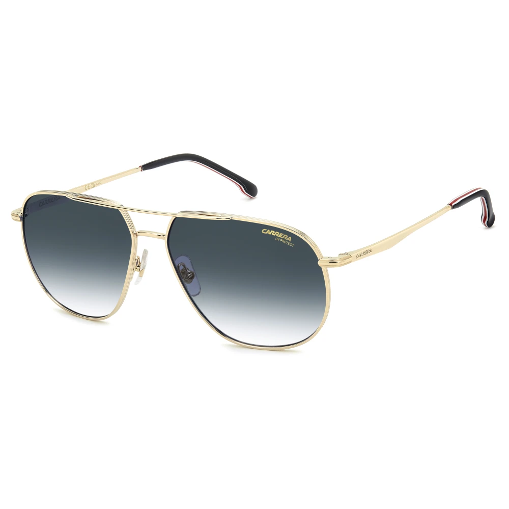 Carrera Men's Yellow Sunglasses, 61 Mm, Black Red/Blue Shaded Sunglasses