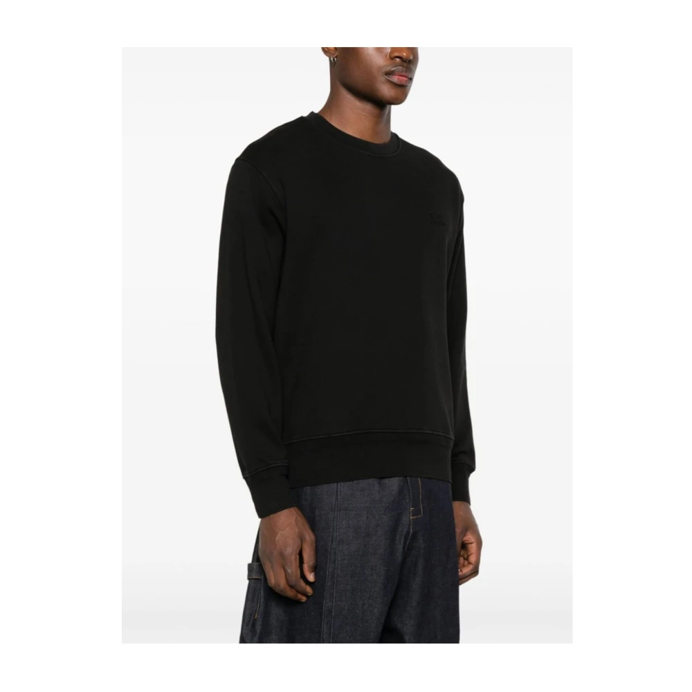 C.P. Company Stijlvolle Crew Neck Sweater Black Heren