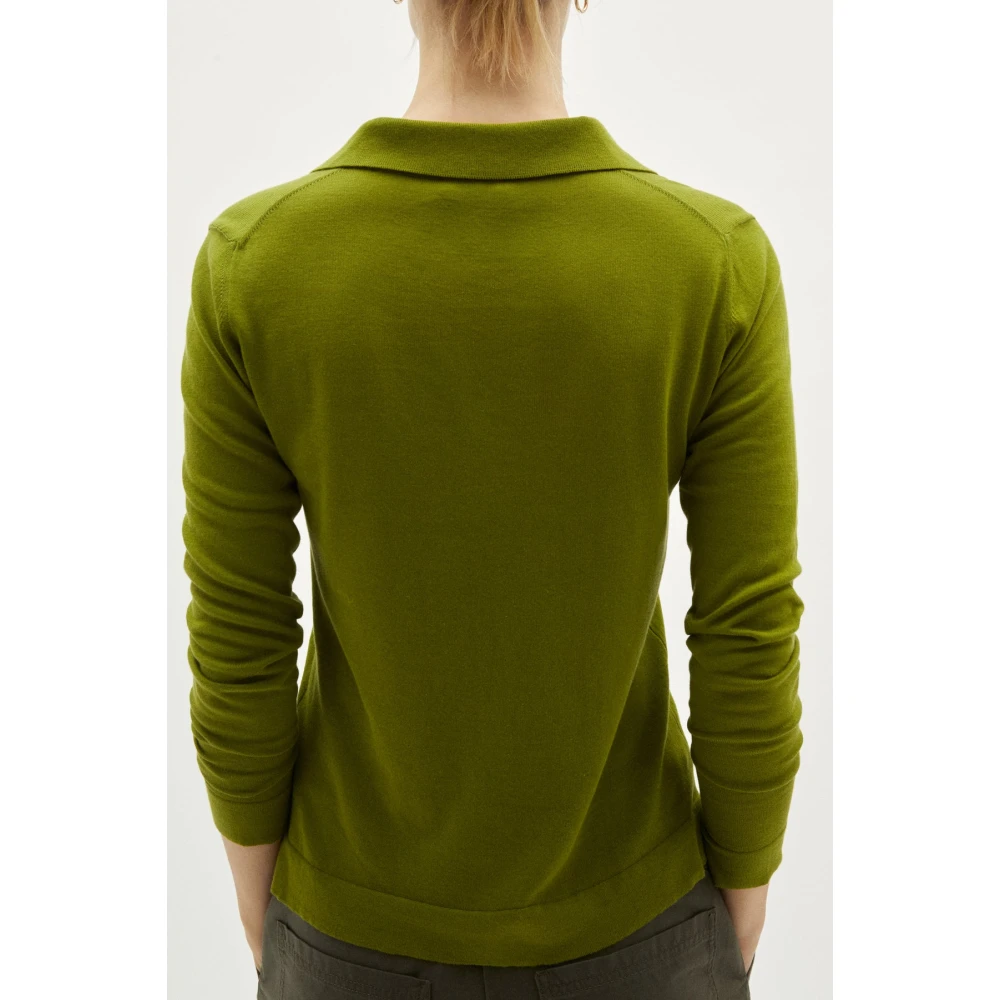 Artknit Studios Polo Shirts Green Dames