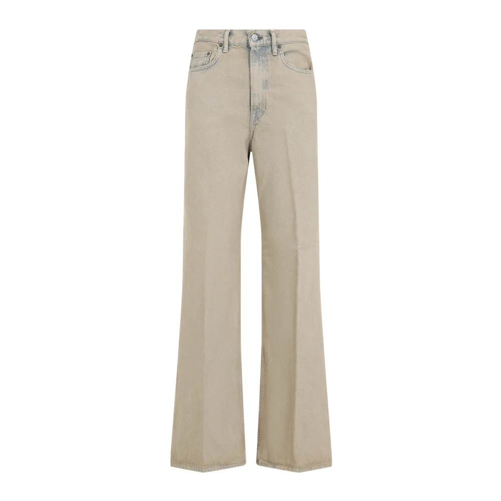 Acne Studios Stijlvolle Nude & Neutrals Jeans Aw24 Beige Dames