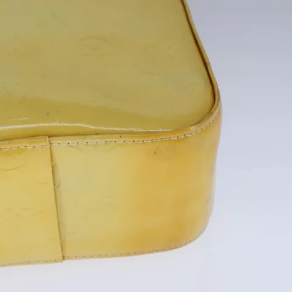 Louis Vuitton Vintage Pre-owned Leather totes Yellow Dames