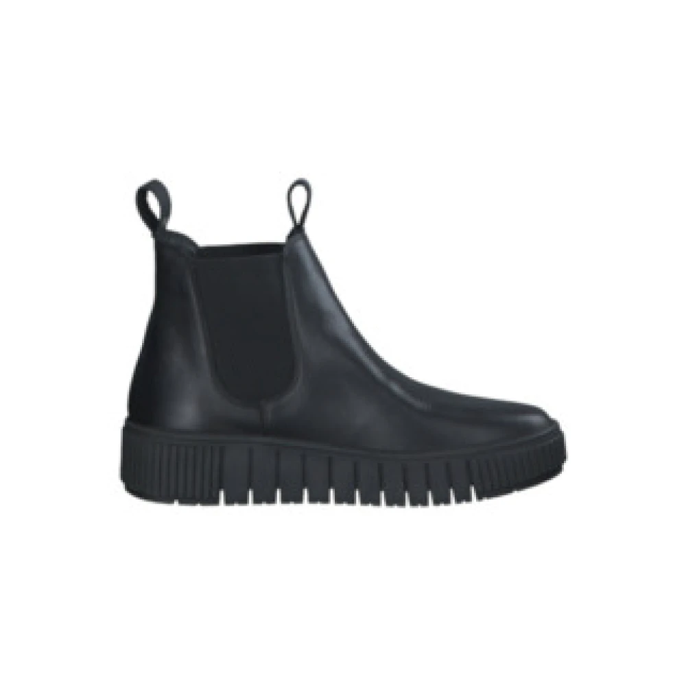 Tamaris Women's Black Ankle Boots Stylish - Chelsea Boots - 4 Uk - Shoes