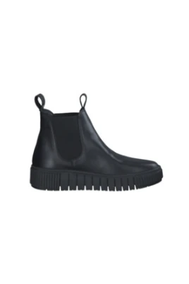 Svarta damboots stiliga