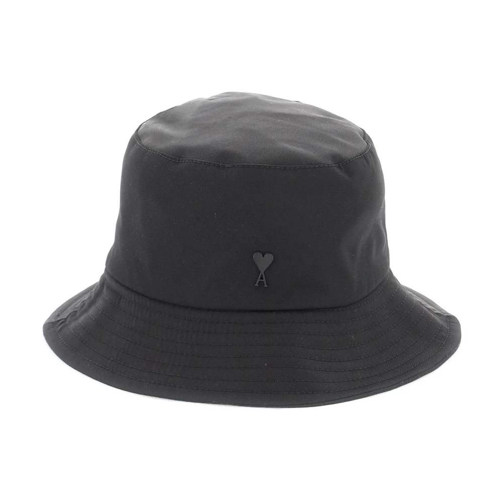Ami Paris Hats Black Unisex