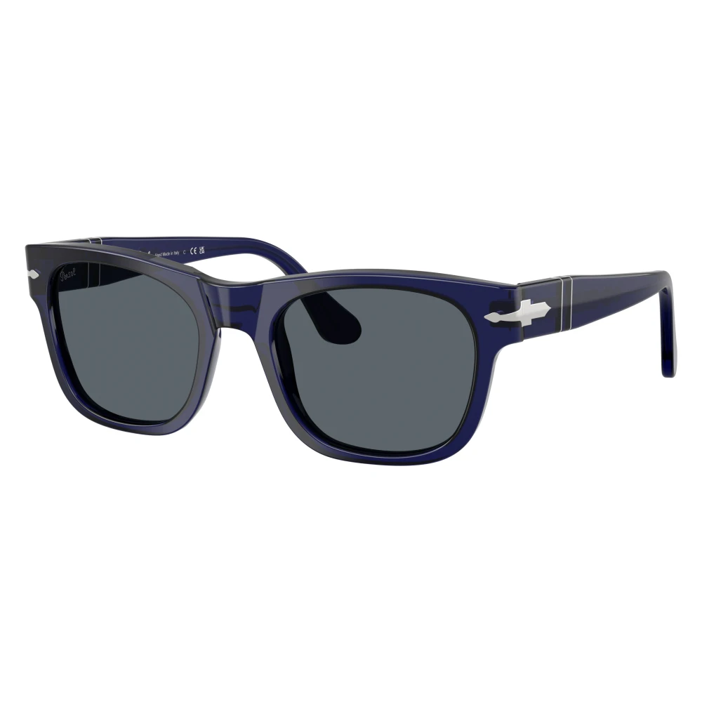 Persol Unisex Sunglass PO3269S - Frame color: Cobalto, Lens color: Blue - Image 4