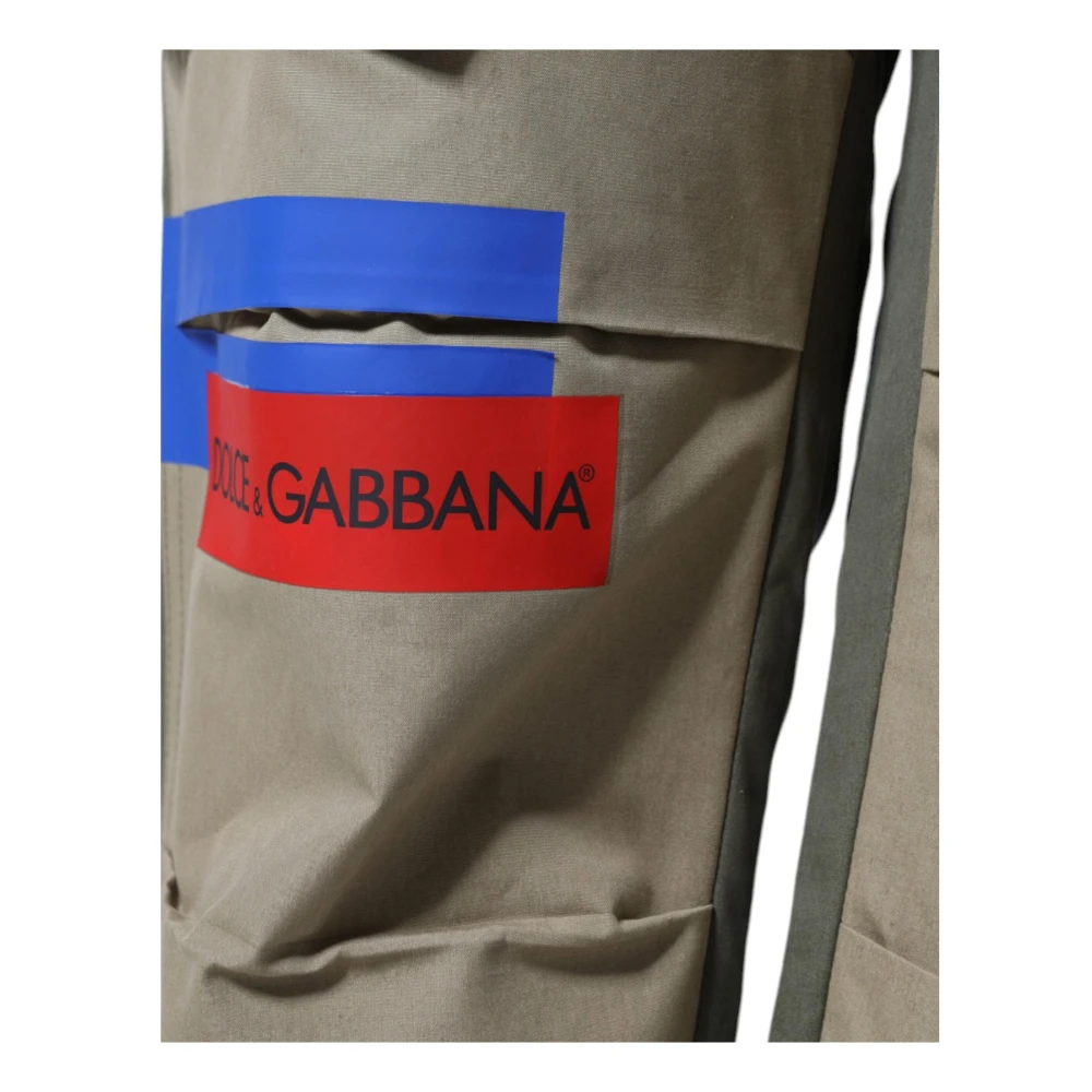 Dolce & Gabbana Multicolor Cargo Broek Regular Fit Groen Multicolor Dames