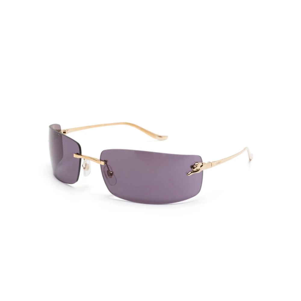 Cartier Unisex Yellow Sunglasses, One Size, Panthère Sunglasses