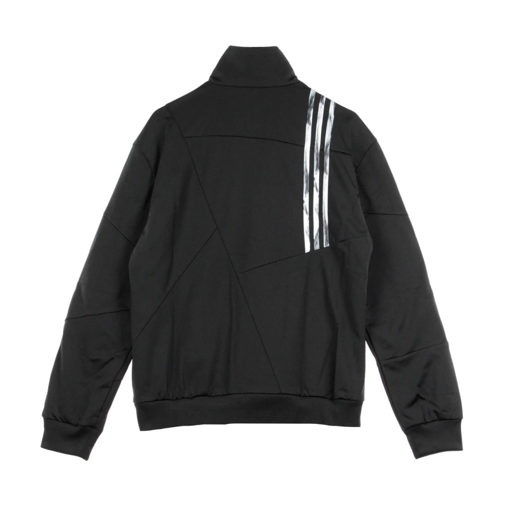 Adidas Zwart Track Jacket met Firebird Design Black Dames