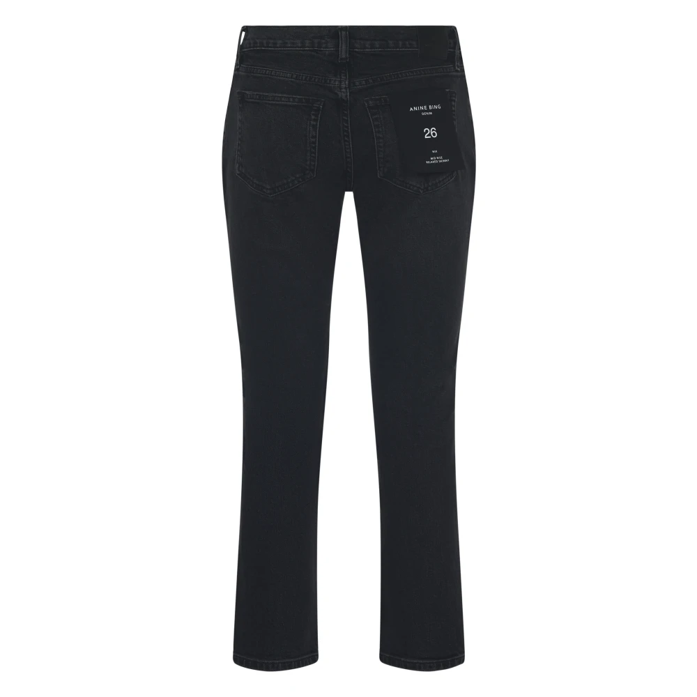 Anine Bing Stijlvolle Broek Black Dames