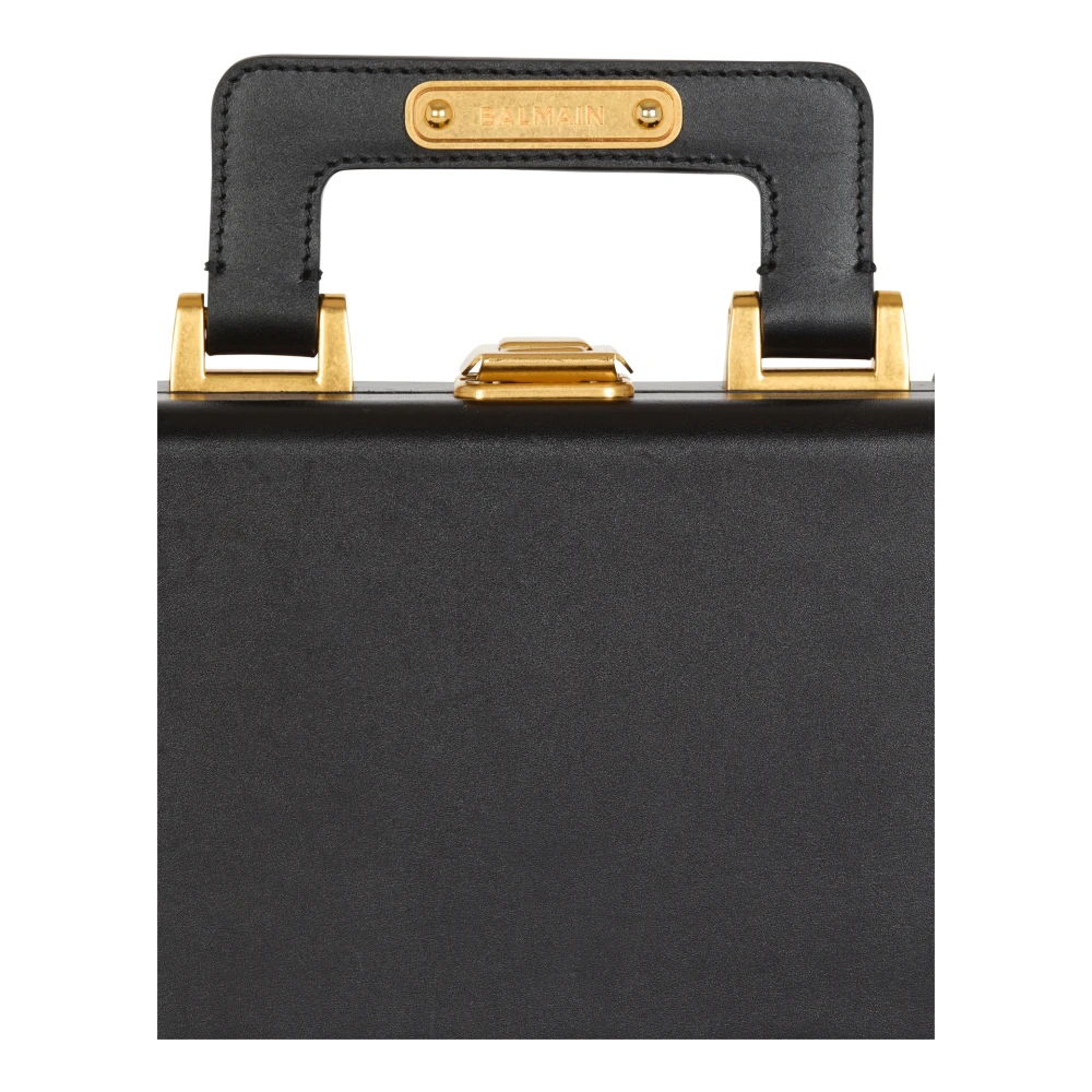 Balmain Camera tas in doosleer Black Heren