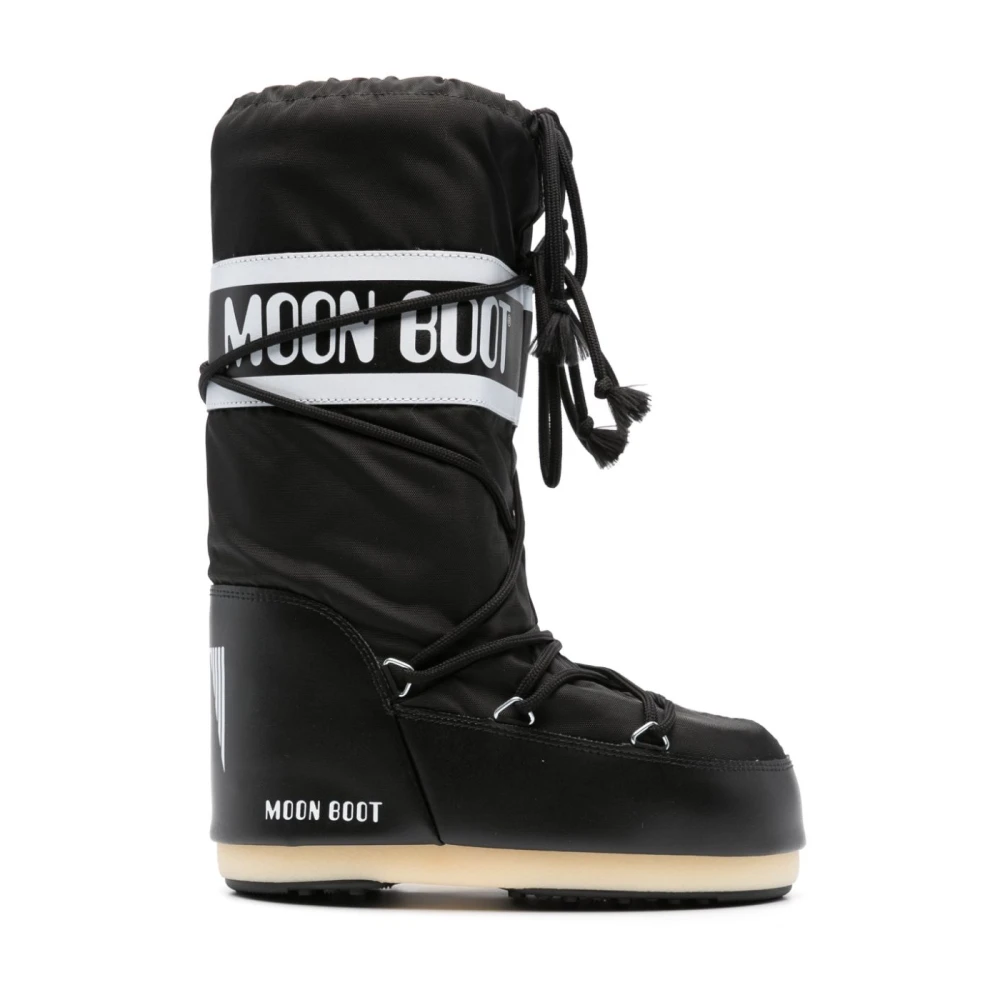 Moon Boot Svarta Vinterstövlar Black, Dam