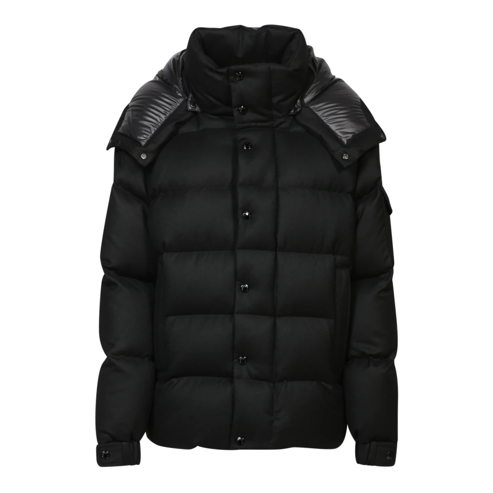Moncler Afneembare donsjas voor winterstijl Black Heren