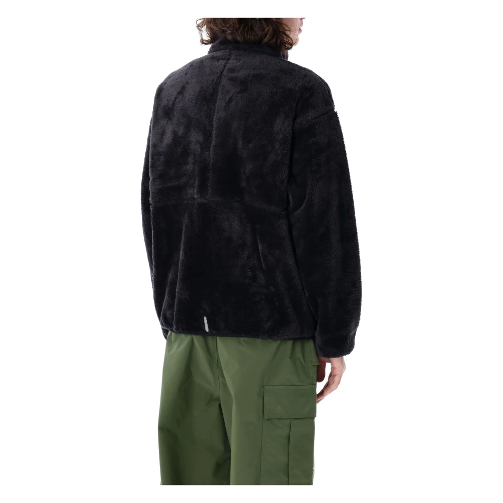 Manastash Zwarte Fleecejas Aw24 Black Heren