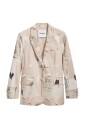 blazer-en-coton-imprime-avec-col-a-revers