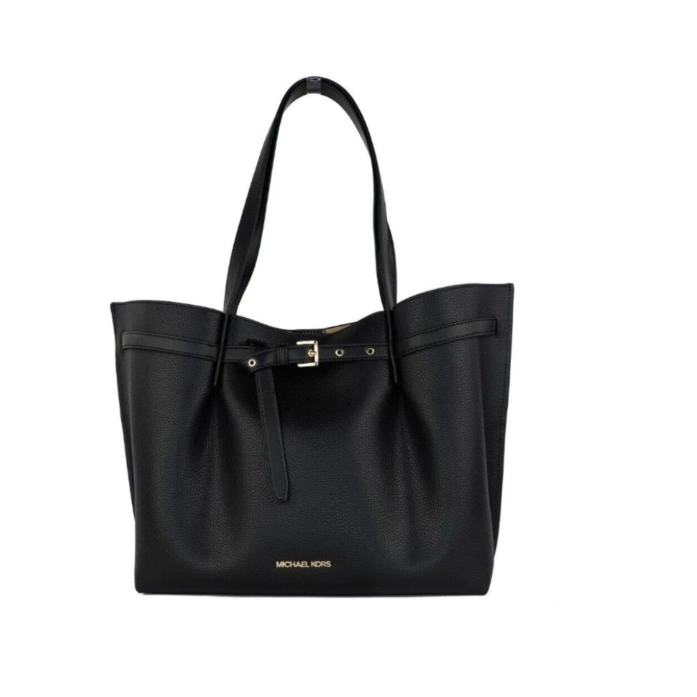 Michael Kors Emilia Large East West Tote Väska Black, Dam