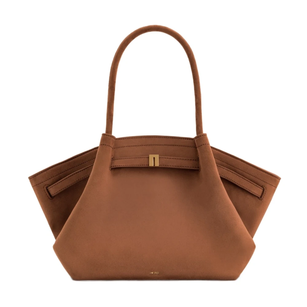 Jw Pei Brown Shopping Bags, Female, One Size, Hana Tote