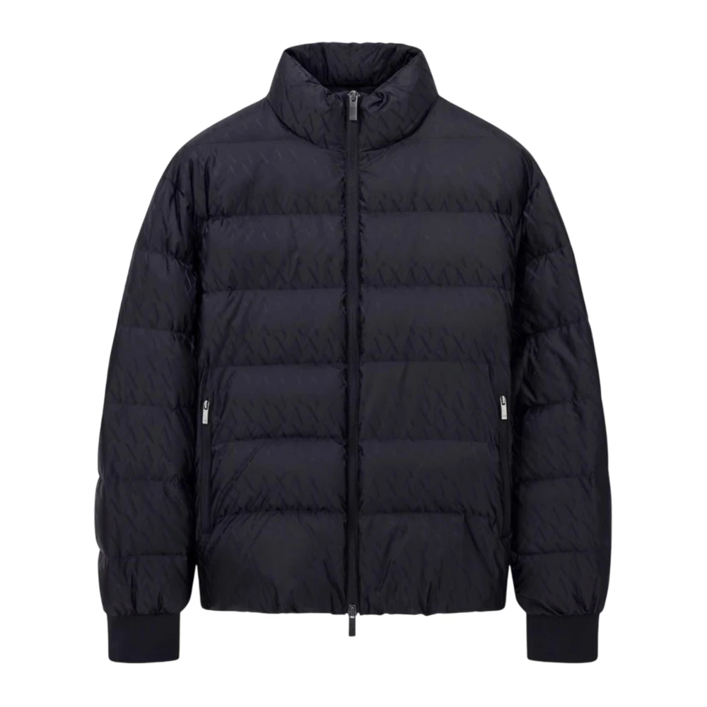 Armani Exchange Men's Black Winter Jackets, 2XL,