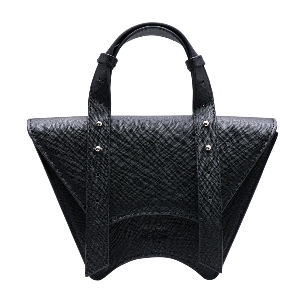 Silvian Heach Handtas met klep verstelbare handvat Black Dames