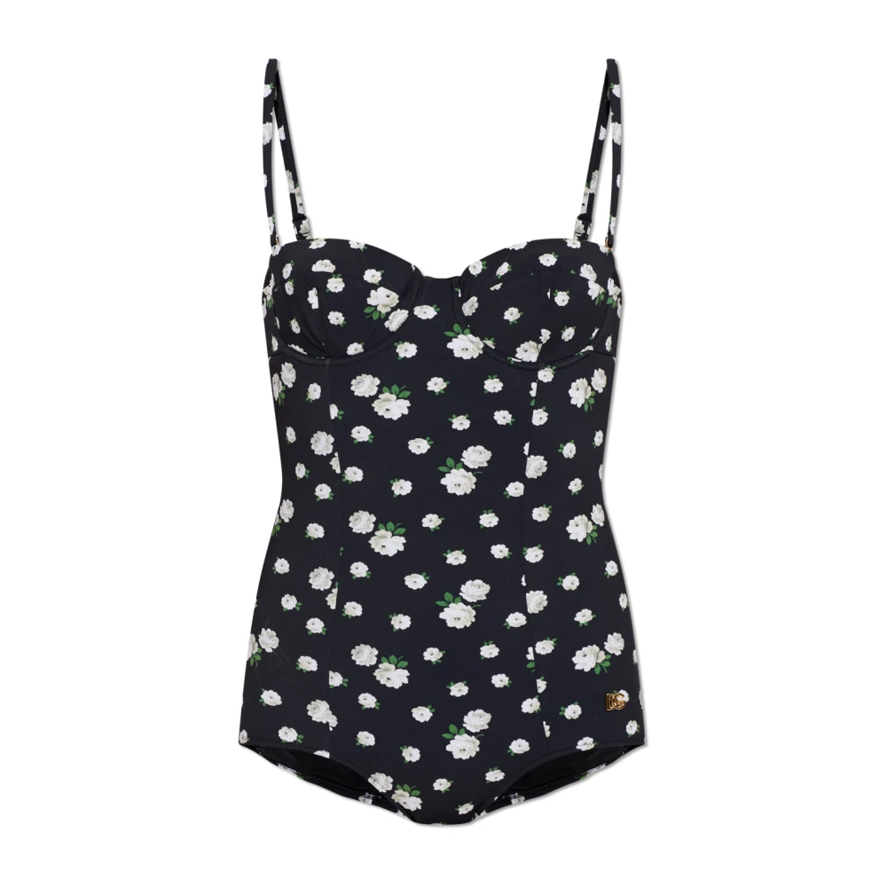 Dolce & Gabbana Femme Noir - Maillot De Bain Une Pièce - Maillots De Bain - Taille: 40 Fr