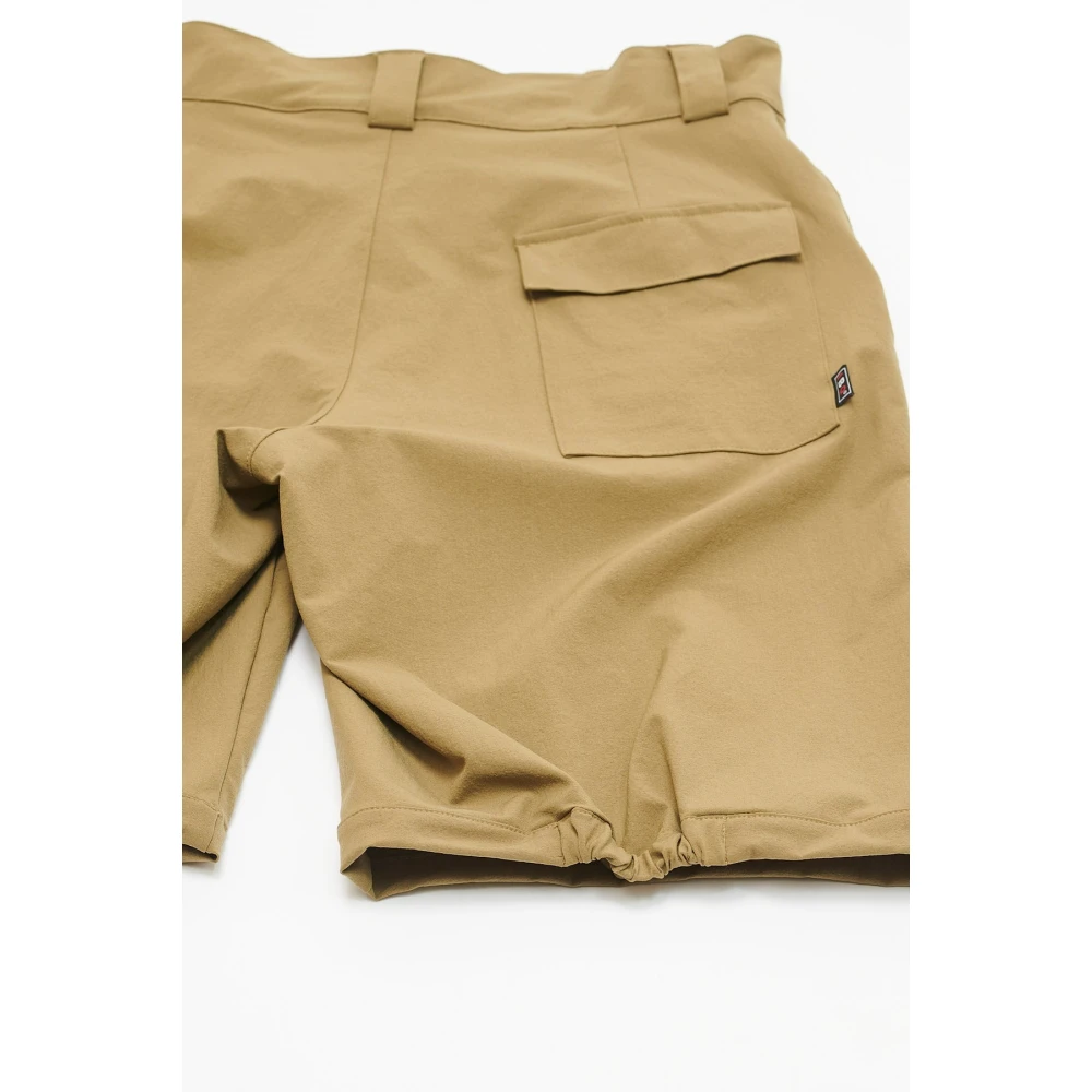 Gr10K Groene Opberg Bermuda Shorts Green Heren