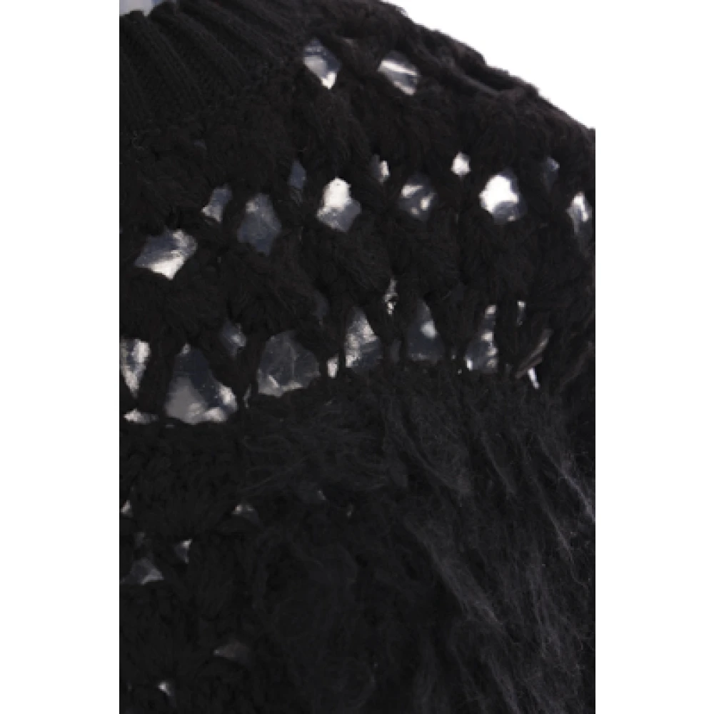 Junya Watanabe Round-neck Knitwear Black Dames