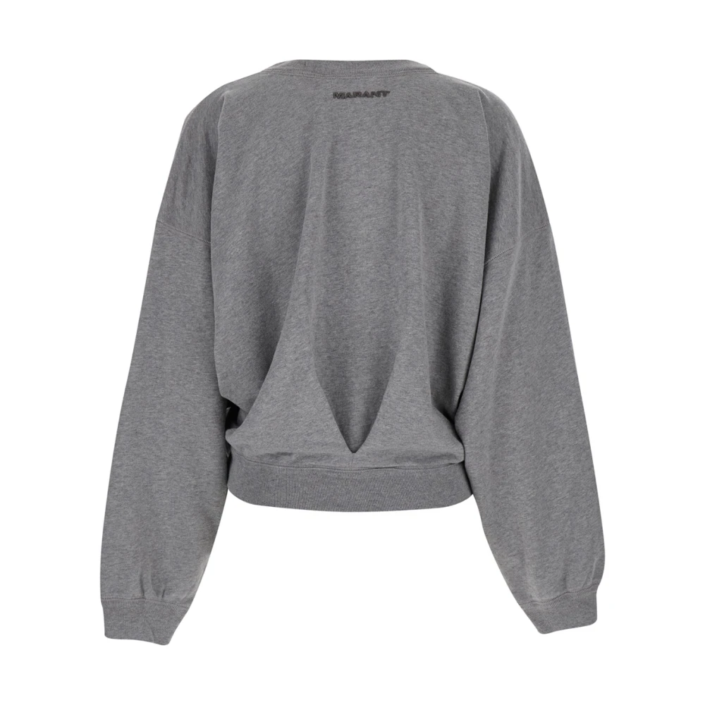 Isabel Marant Étoile Grijze Paulia Sweatshirt Sweaters Gray Dames