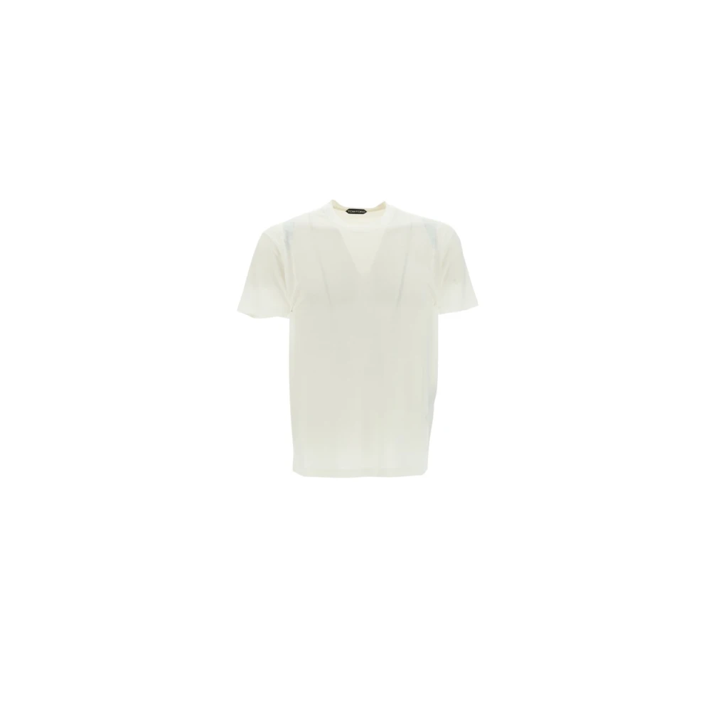 Tom Ford Stijlvolle Tee Upgrade White Heren