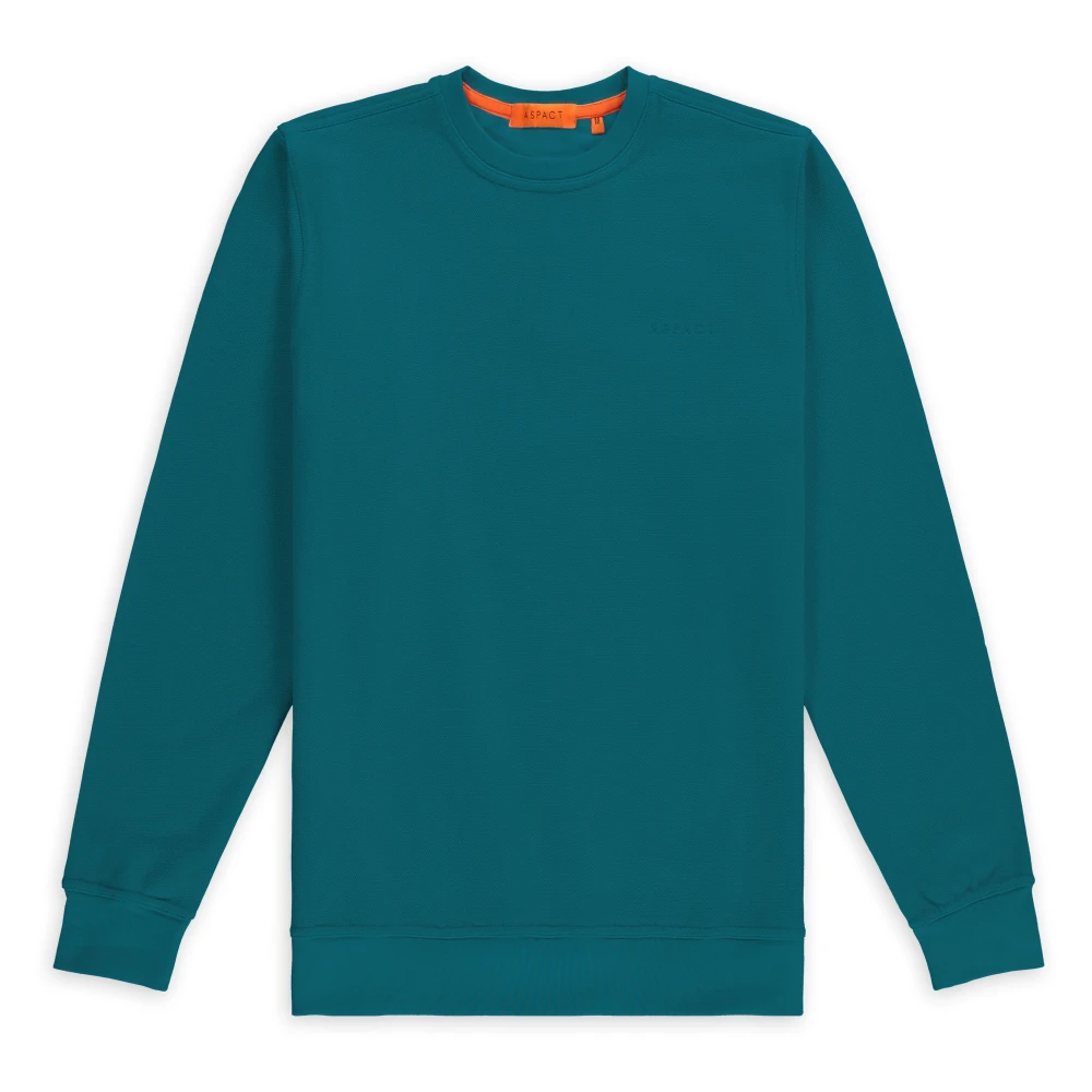 Aspact Wilson Sweater Blue Heren