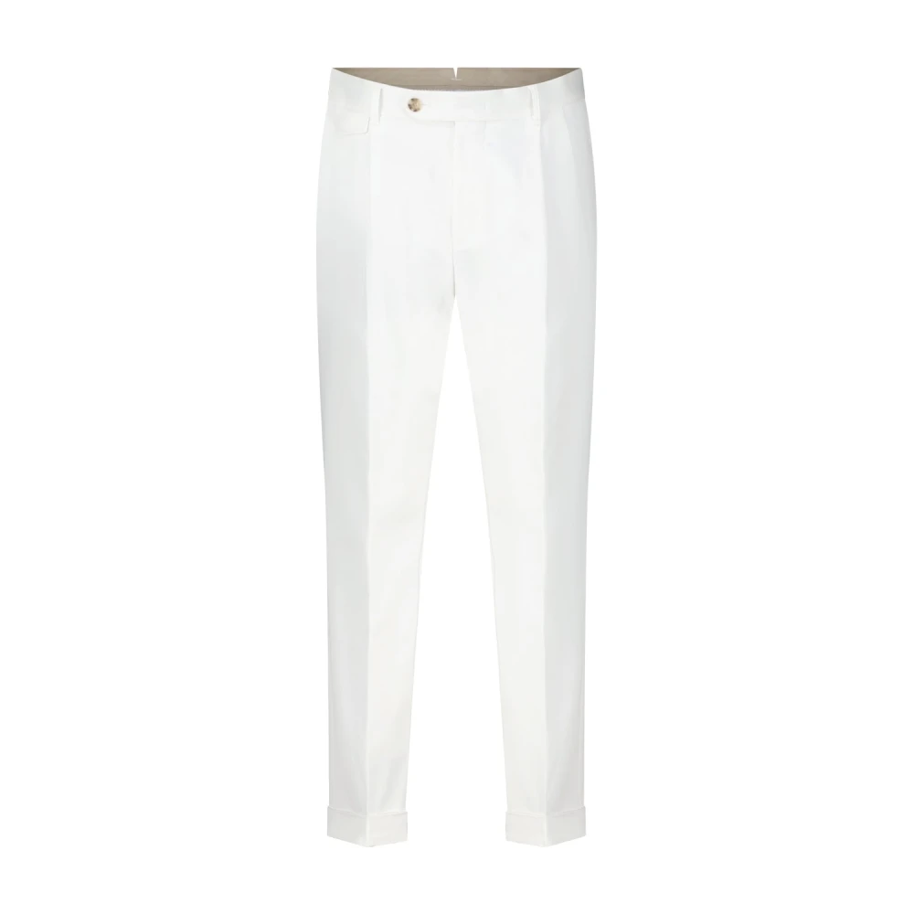 Windsor Elegante Chino Broek White Heren