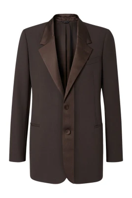 Wool Crêpe Blazer