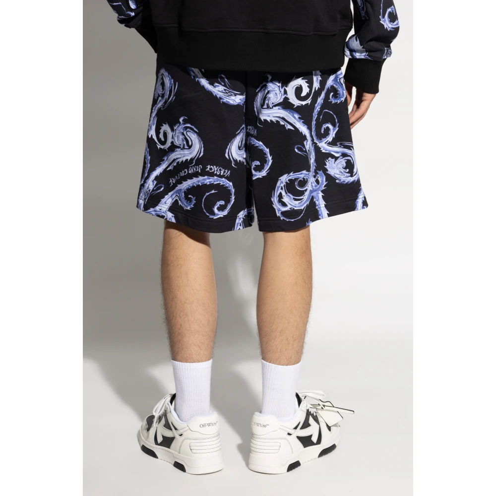 Versace Jeans Couture Shorts met patroon Multicolor Heren