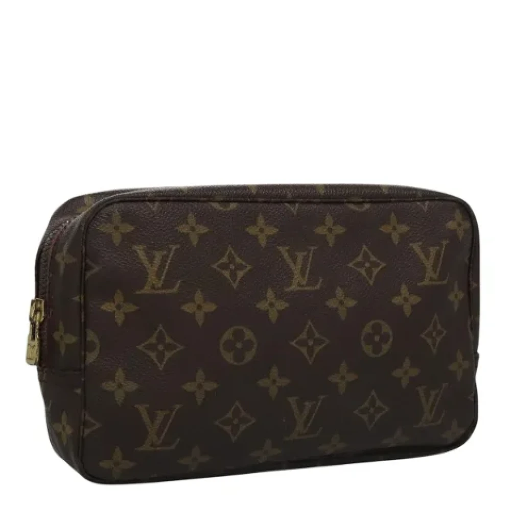Louis Vuitton Vintage Pre-owned Canvas clutches Brown Dames