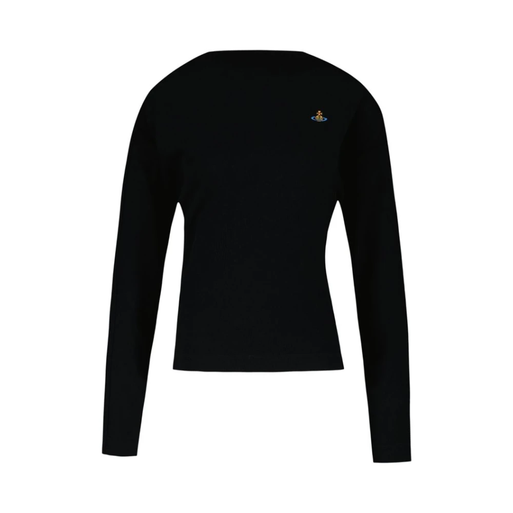 Vivienne Westwood Women's Black Ls Hebo Top